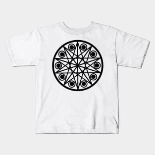 Stars Line Art Kids T-Shirt